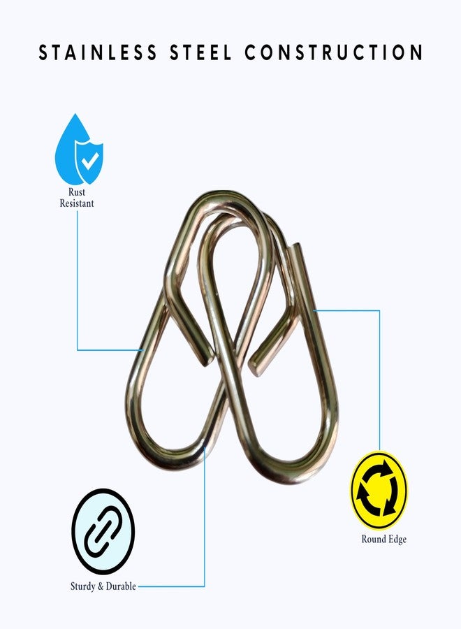 JBM ENTERPRISE Metal Wire Puzzle Set - Brain Teasers for Adults & Kids | Disentanglement Puzzle Toys | Mind Game Logic Challenges (Metal Puzzle 6 Pcs) - Image 4